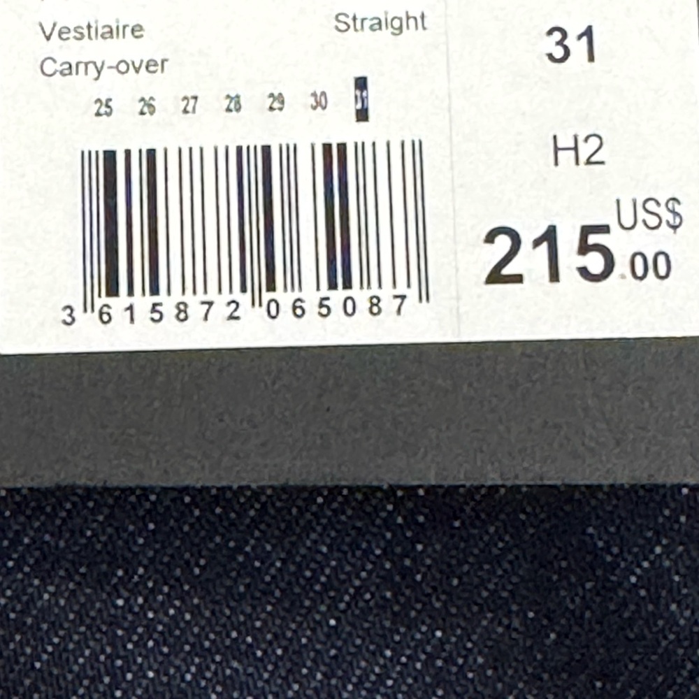 NWT The Kooples Women's Dark Wash Button Fly Straight Leg Jeans - Size 31 - Picture 11 of 12